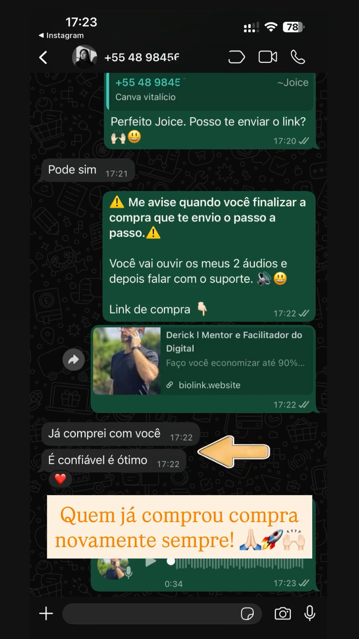 Feedback WhatsApp