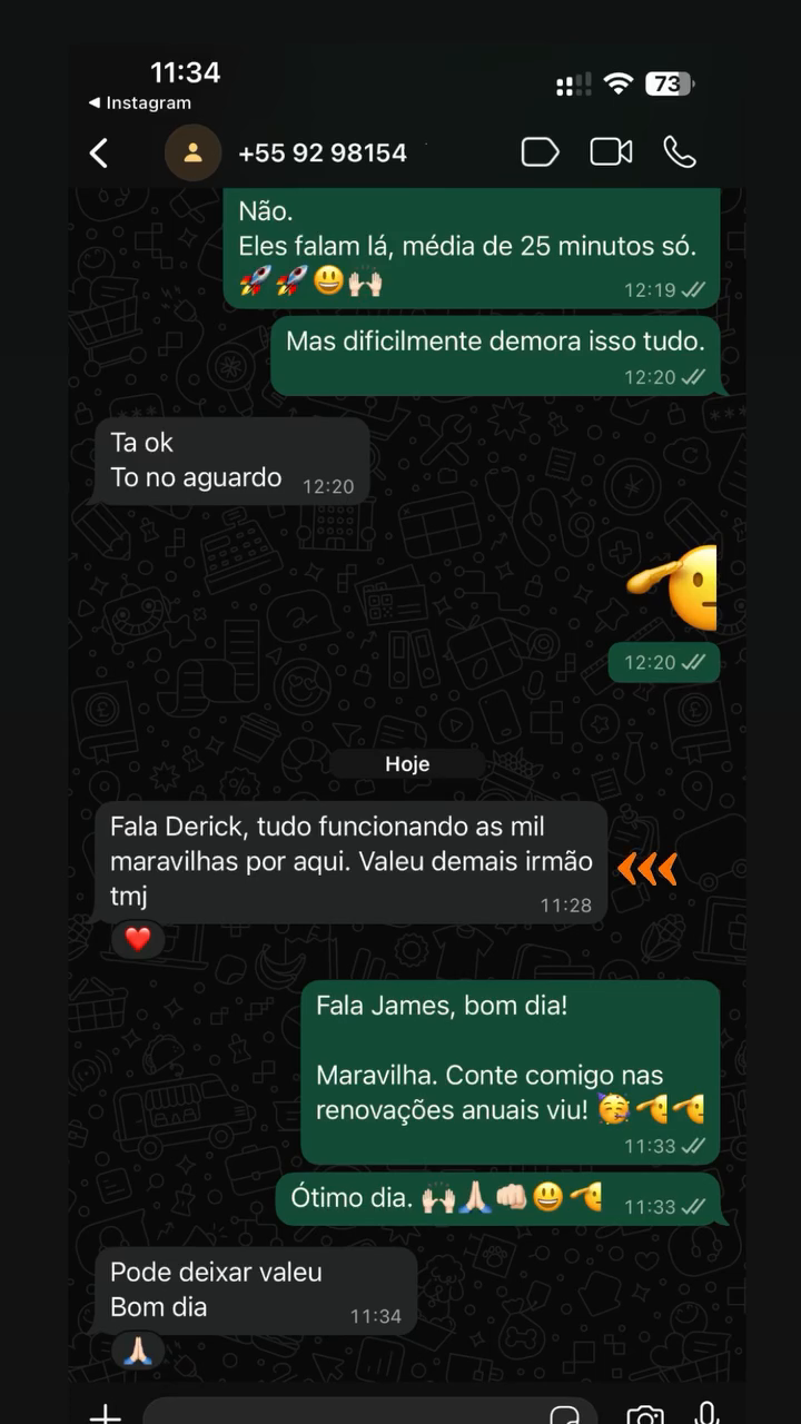 Feedback WhatsApp